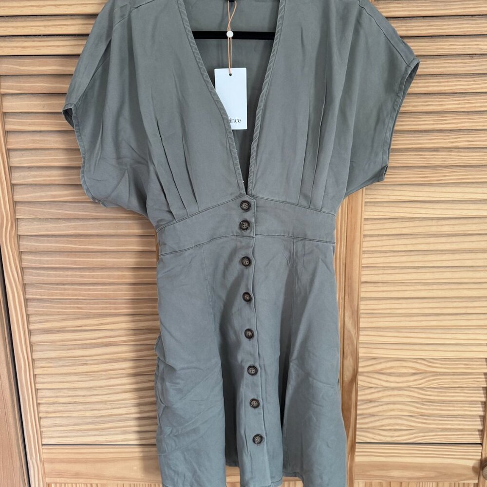 Quince Vintage Wash Tencel Dress